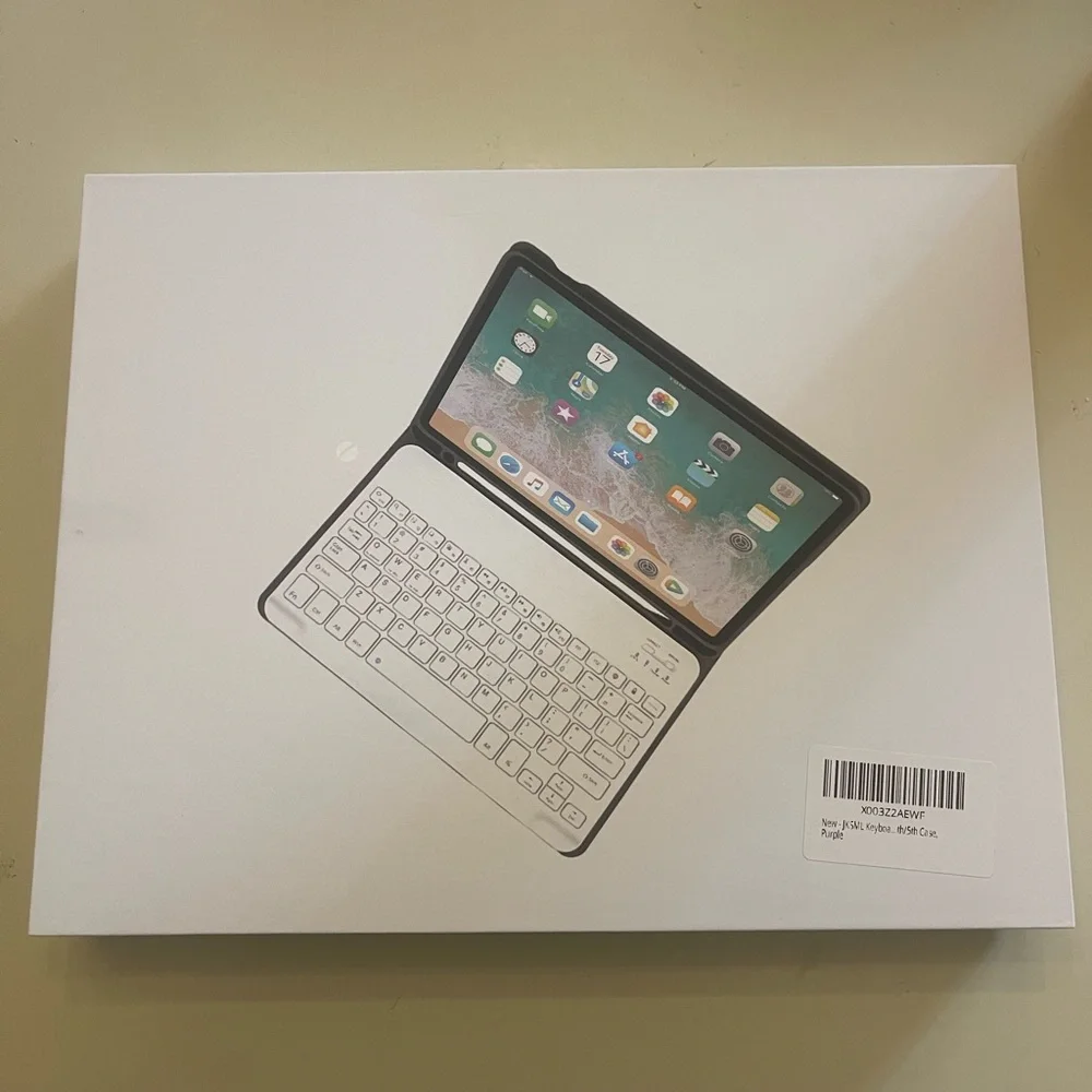 JKSML Keyboard Case for iPad Air M3 2025 11 inch M2 2024/iPad Air 10.9 inch 5th